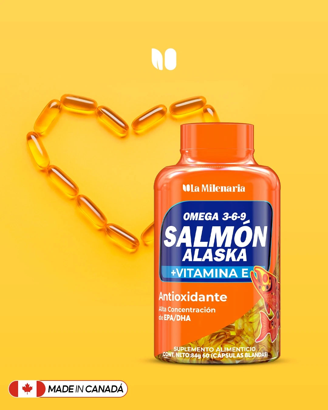 Omega 369 Salmon de Alaska